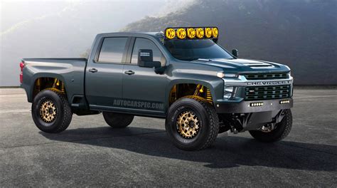 First-ever 2020 Chevy Silverado 2500HD Prerunner Rendering