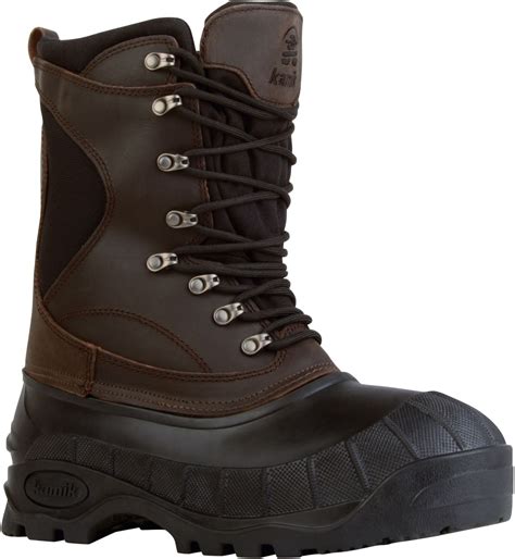 Kamik - Kamik Men's Cody Insulated Waterproof Winter Boots, Dark Brown, 8 - Walmart.com ...