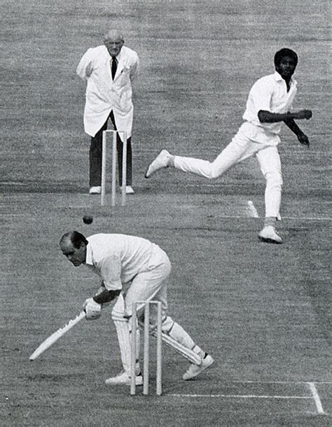 Brian Close in the firing line at Old Trafford | ESPNcricinfo.com