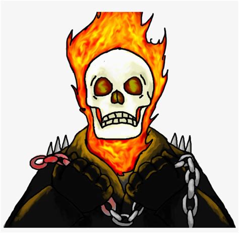 Drawing Marker Ghost Rider Clip Art Free - Ghost Rider 2 Png Transparent PNG - 900x800 - Free ...