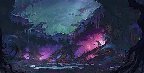 ArtStation - Emerald Nightmare Concept, Phillip Zhang 泽彦 | Warcraft art, Environmental art ...