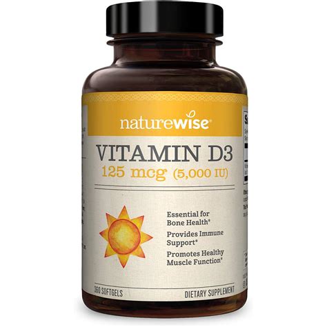 NatureWise Vitamin D3 5000 IU Softgels Deals