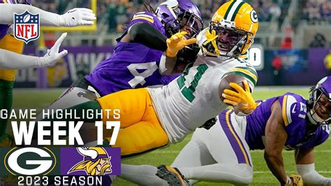 Green Bay Packers vs. Minnesota Vikings | 2023 Week 17 Game Highlights - Win Big Sports