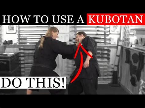 HOW TO USE A KUBOTAN CORRECTLY FOR SELF DEFENSE | Ninjutsu Martial Arts Training Techniques ...