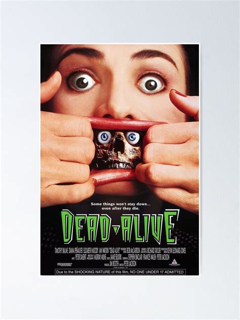 "Dead Alive" Poster for Sale by seagleton | Redbubble