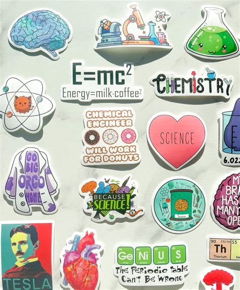 Back to School Science Laptop Sticker Pack Chemistry Memes - Etsy