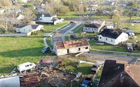 WATCH: Drone footage shows house was ripped from foundation, dragged ...