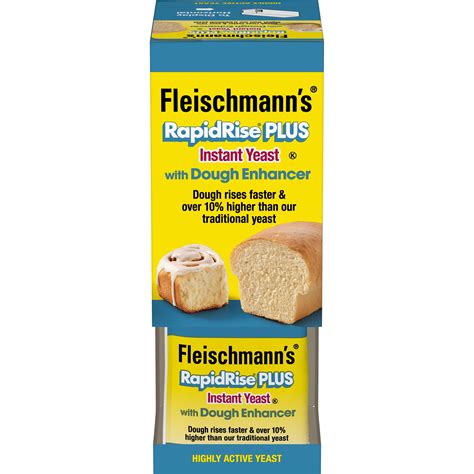 Fleischmann's RapidRise Plus Dry Yeast - Shop Yeast at H-E-B