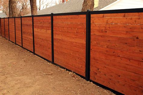 Build a Wood Fence With Metal Posts (That's Actually Beautiful)