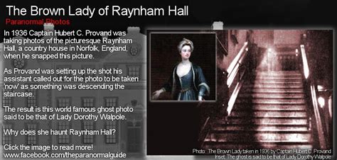 Paranormal-Around: Brown Lady of Raynham Hall