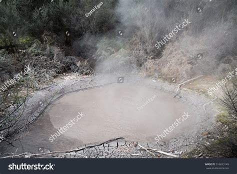 Rotorua Hot Springs (Kuirau Park) Mud Pool Stock Photo 516653149 : Shutterstock