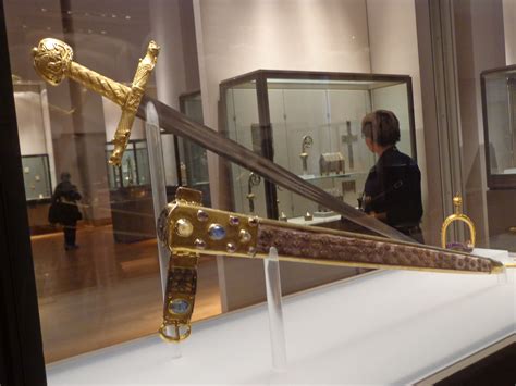 Charlemagne's Sword - Louvre | Middle ages art, Medieval art, Charlemagne