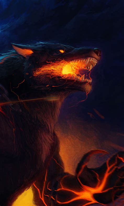 1280x2120 Fenrir Smite Artwork iPhone 6+ HD 4k Wallpapers, Images, Backgrounds, Photos and Pictures