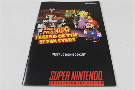 Manual - Super Mario Rpg Legend Of The Seven Stars - Snes Ra