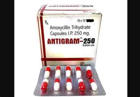 Amoxicillin Trihydrate 250 Mg Capsules Expiration Date: 24 Months at Best Price in Ludhiana ...