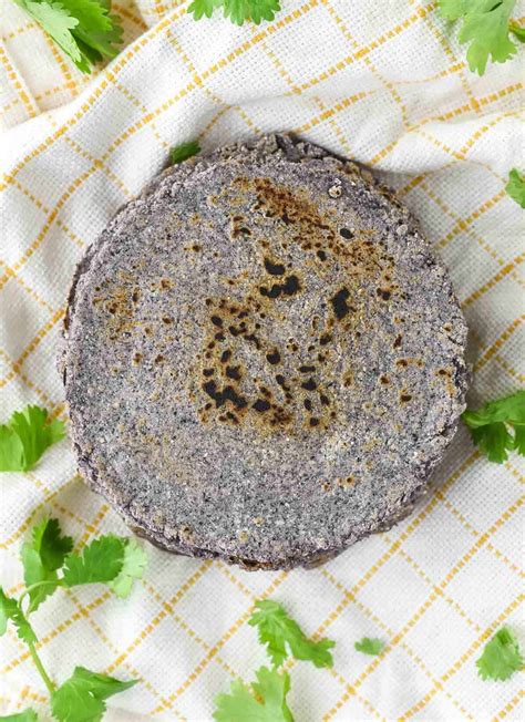 Homemade Blue Corn Tortillas - Better Than Store-Bought - Chisel & Fork