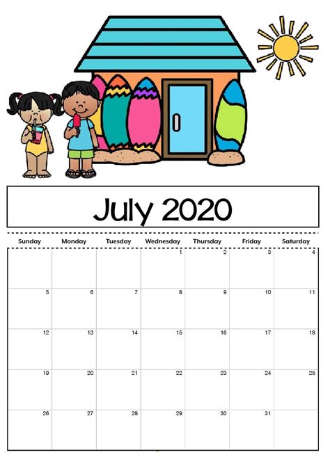 Create Your Free Editable Preschool Calendar Template - Get Your ...