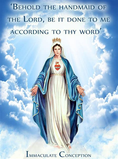 Your Daily Inspirational Meme: Immaculate Conception of the Blessed ...