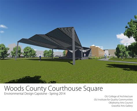 Woods County Courthouse Square by OU Institute for Quality Communities ...