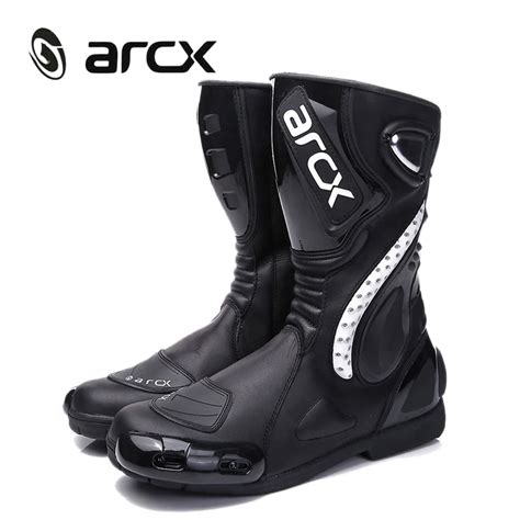 Aliexpress.com : Buy ARCX Waterproof Motorcycle Boots Motocross Boots Men Moto Boots Motorbike ...