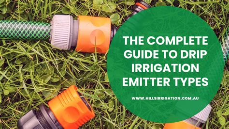 The Complete Guide to Drip Irrigation Emitter Types - Hills Irrigation - Artists with Water