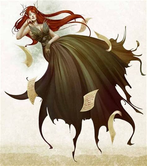 Leanan Sidhe - Monsters - Homebrew - D ... Character Portraits, Character Art, Character Design ...