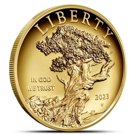 2023-W 1 oz Proof Gold American Liberty High Relief Coins - Silver.com™