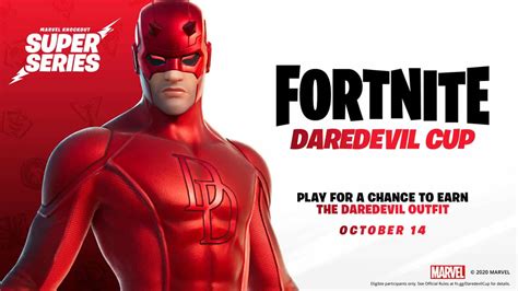 Earn The Daredevil Skin In Fortnite’s $1 Million Marvel Knockout Super Series