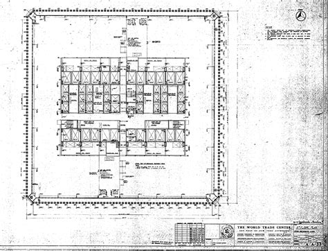 World Trade Center North Tower Blueprints | Public Intelligence