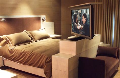 Hidden Bedroom TV | Hidden TV in Custom Bedroom TV Stand - Nexus 21 | Bedroom tv stand, Hidden ...