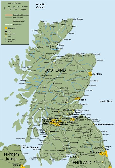 Map of Scotland Pictures | Maps of UK Cities Pictures