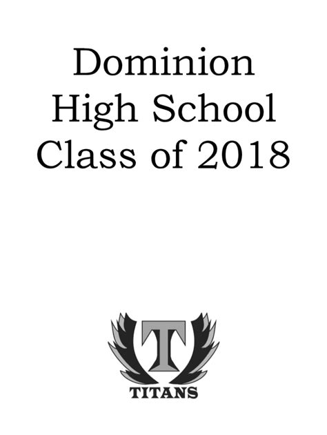 Fillable Online Dominion High School Class of 2019 - lcps.org Fax Email ...