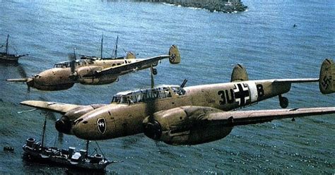 Messerschmitt BF 110 - Luftwaffe's Airborne Artillery & Night Fighter (Pictures)