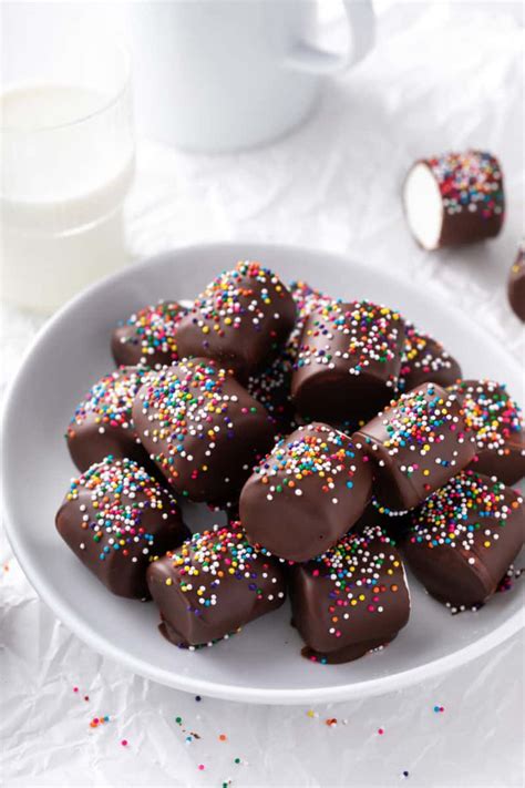 Chocolate-Covered Marshmallows - My Baking Addiction