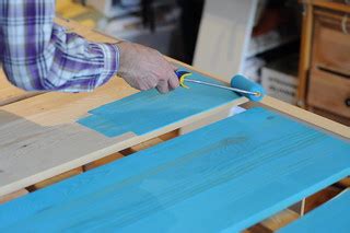 painting the ikea shelf | distelfliege | Flickr