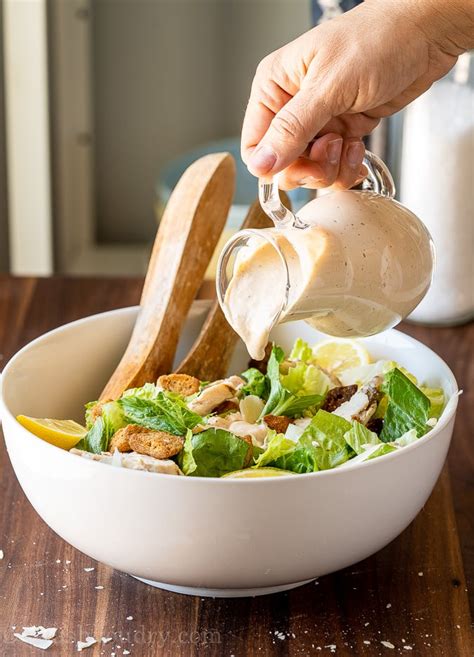 Homemade Caesar Salad Dressing | I Wash You Dry