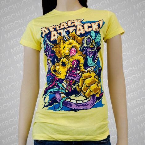 $7.75 attack attack shirt | Band merch, Merchnow, Merch