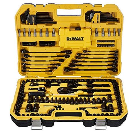 DEWALT 176-Piece Mechanics Tool Set, Black Chrome Finish - купить на Amazon (США) с доставкой в ...