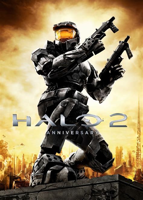 'Halo 2 Anniversary' Poster, picture, metal print, paint by Halo Game | Displate