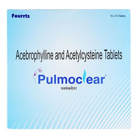 PULMOCLEAR Tablet 15's : Price, Uses, Side Effects | Netmeds