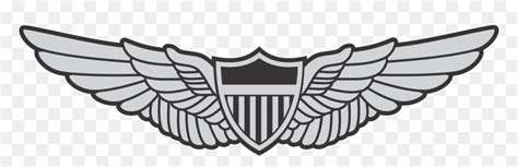 Wing Badge Png - Us Army Aviator Wings, Transparent Png - vhv