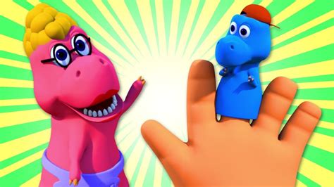 Dinosaur Finger Family Song + More Rhymes & Kids Songs by Nursery Rhymes Street - YouTube