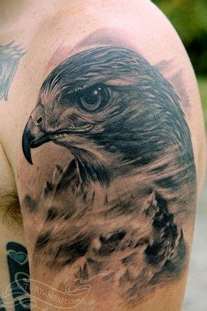 Bird tattoo | Hawk tattoo, Falcon tattoo, Picture tattoos