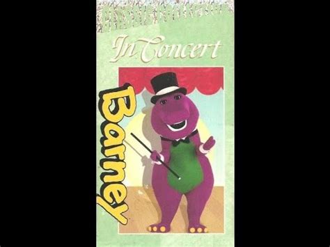 Barney in Concert 2000 VHS (My Old Copy, with ActiMates Audio) - YouTube