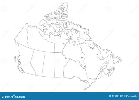 Blank Map Of Canadian Provinces