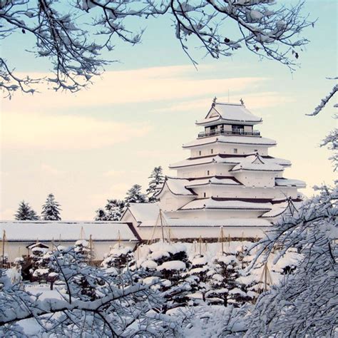 Tsuruga Castle in Aizuwakamatu city , Fukushima - Wafuku