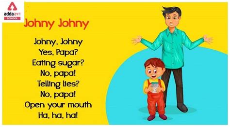 Johny Johny Yes Papa Poem, Rhymes