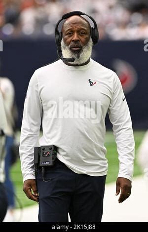 Houston Texans head coach during the NFL football game between the ...