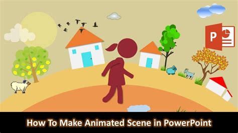 How to Make Animation Scene in PowerPoint Tutorial - YouTube