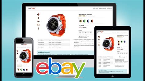 Free Responsive Ebay Template - Printable Templates